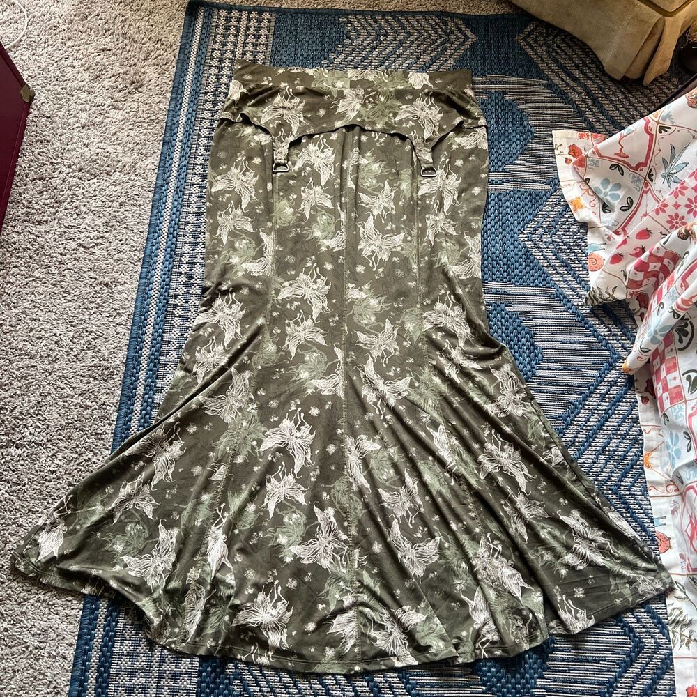 Thorne & Fable Whimsygoth dark fairy fairycore boho ren faire skirt 0/XL